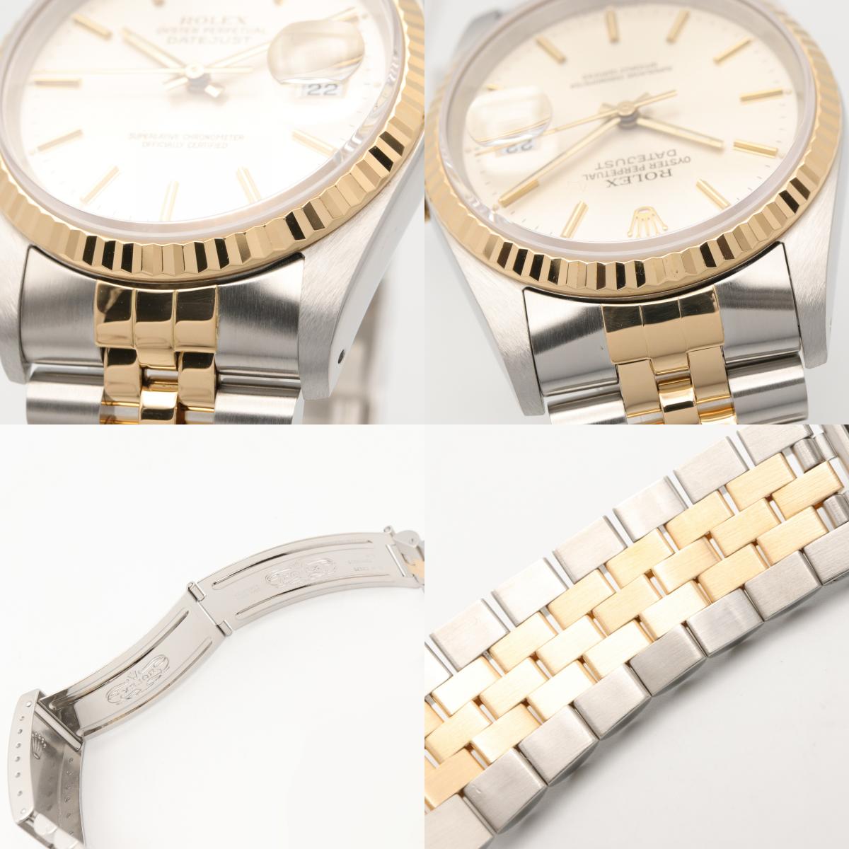 ROLEX Datejust L-Serial K18 YG SS Automatic Watch