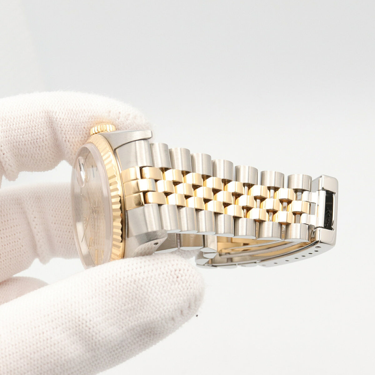 ROLEX Datejust L-Serial K18 YG SS Automatic Watch