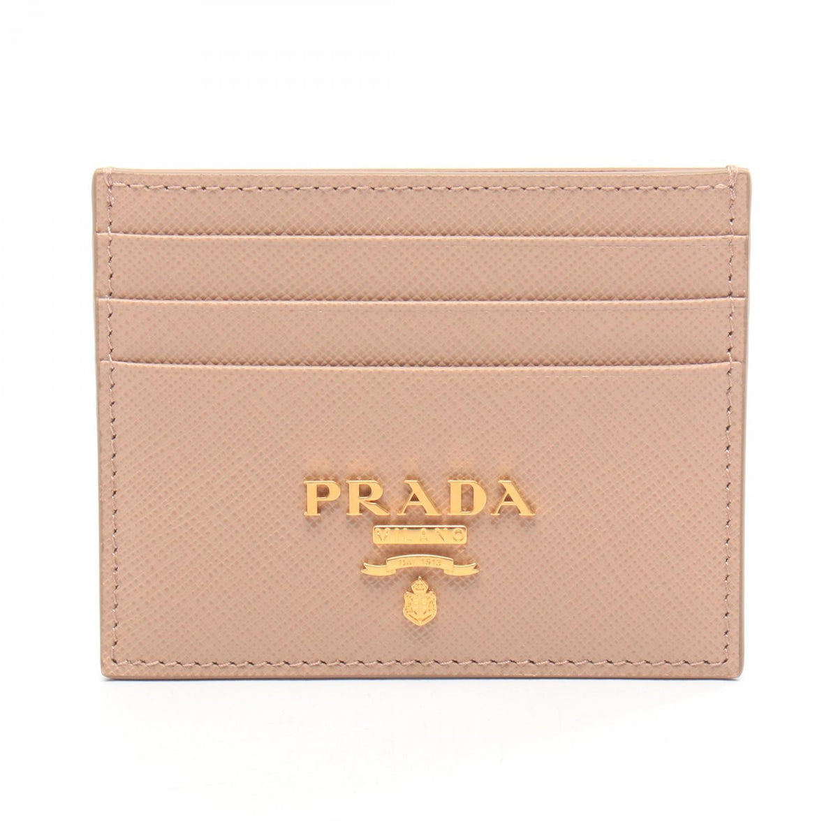 PRADA SAFFIANO METAL Pink Card Holder Card Case