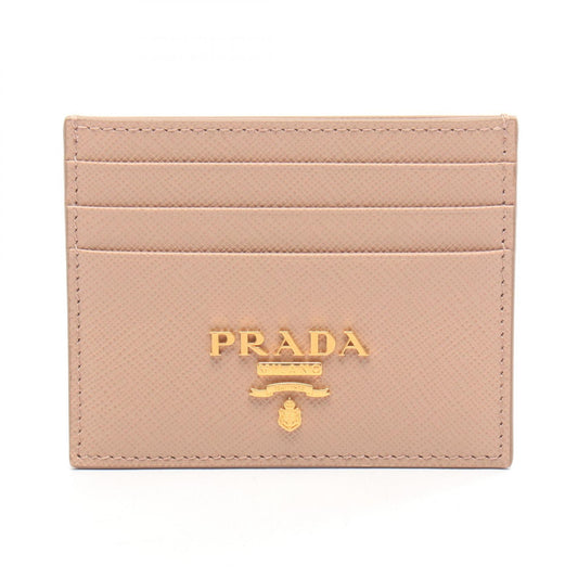 PRADA SAFFIANO METAL Pink Card Holder Card Case