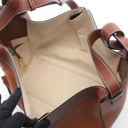 LOEWE Hammock Bag Small Leather Bag, Brown