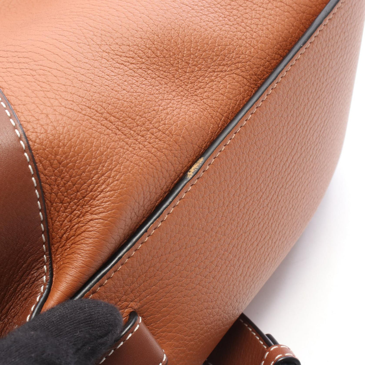 LOEWE Hammock Bag Small Leather Bag, Brown