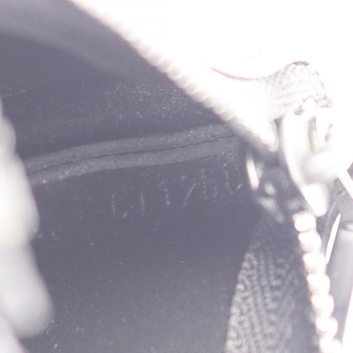 LOUIS VUITTON Monogram Midnight Pochette Clés Case Black
