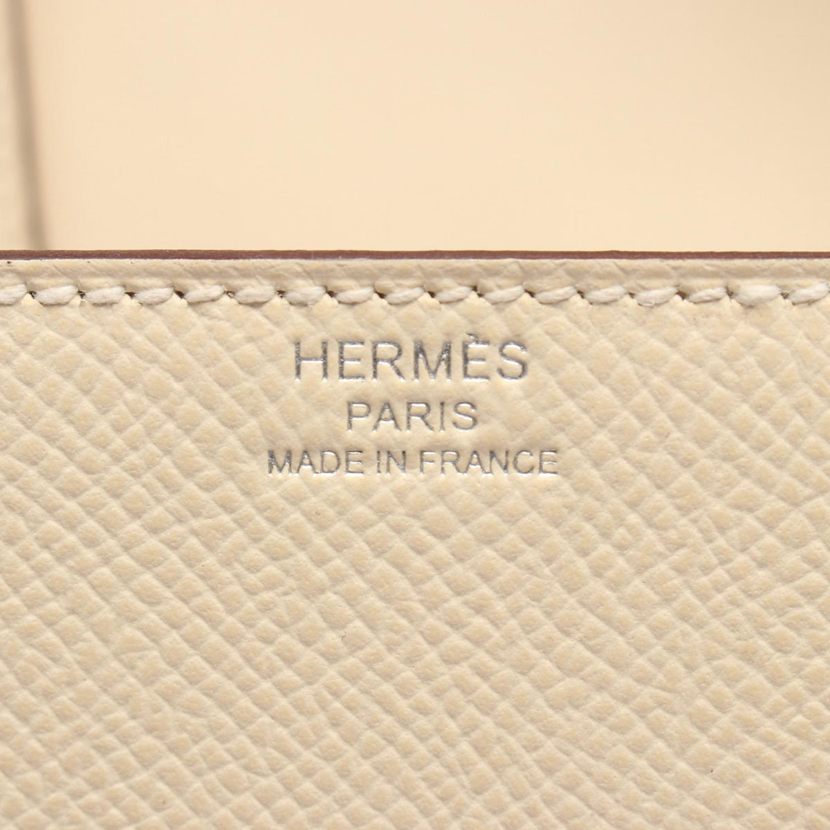 HERMES Della Cavalleria Mini Bag Ivory