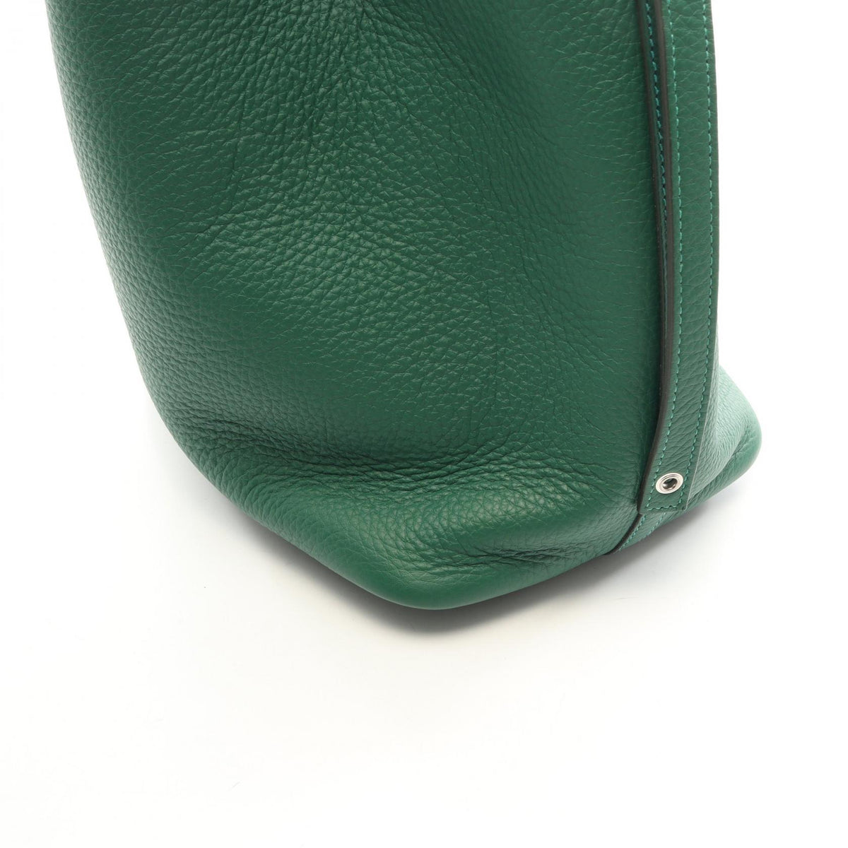 HERMES Picotin Lock MM Taurillon Bag Green