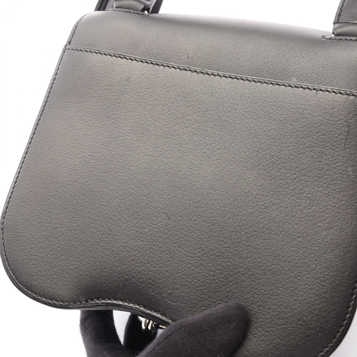HERMES Della Cavalleria Mini Bag Black