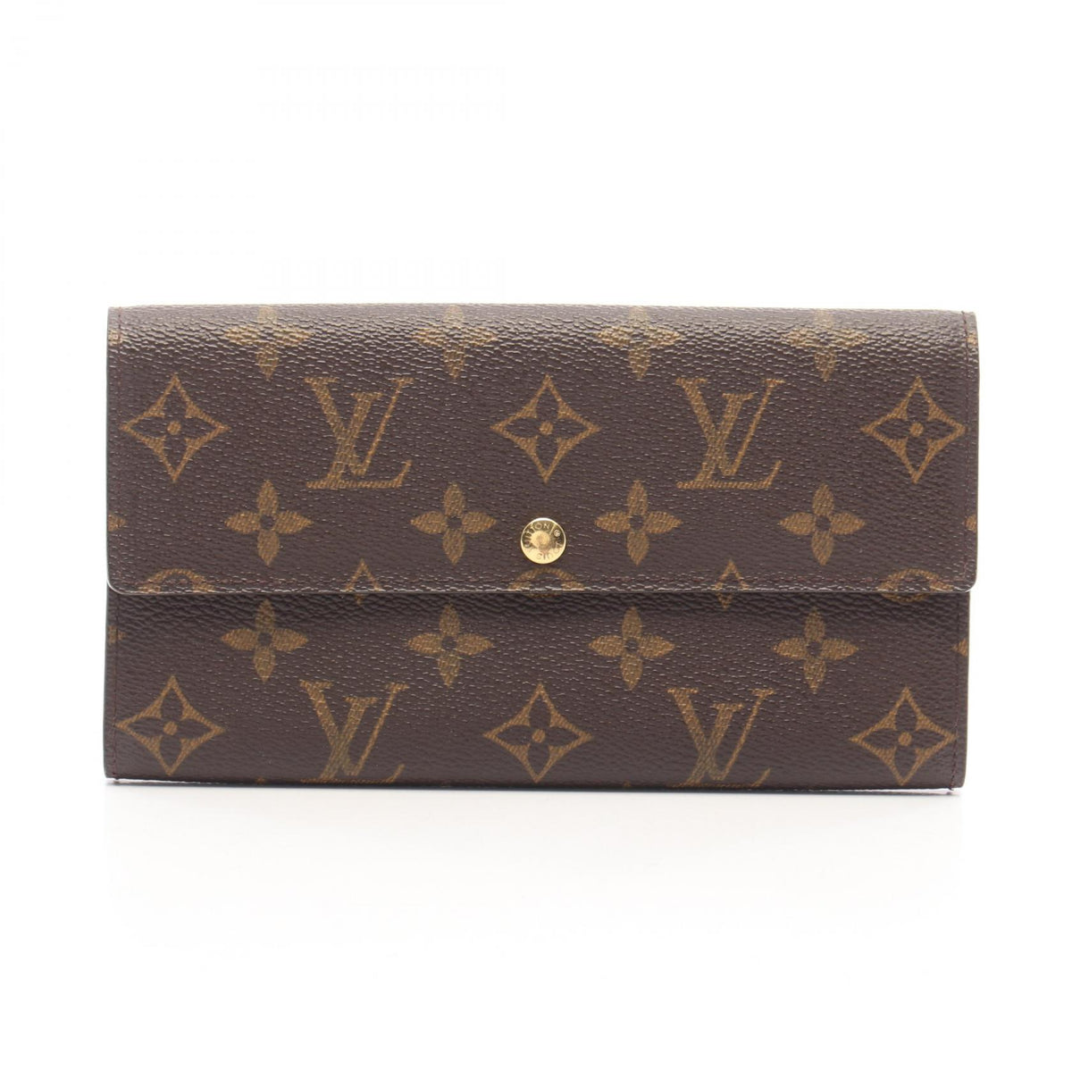 LOUIS VUITTON Monogram Wallet Brown