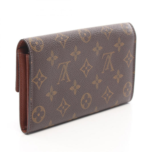 LOUIS VUITTON Monogram Wallet Brown