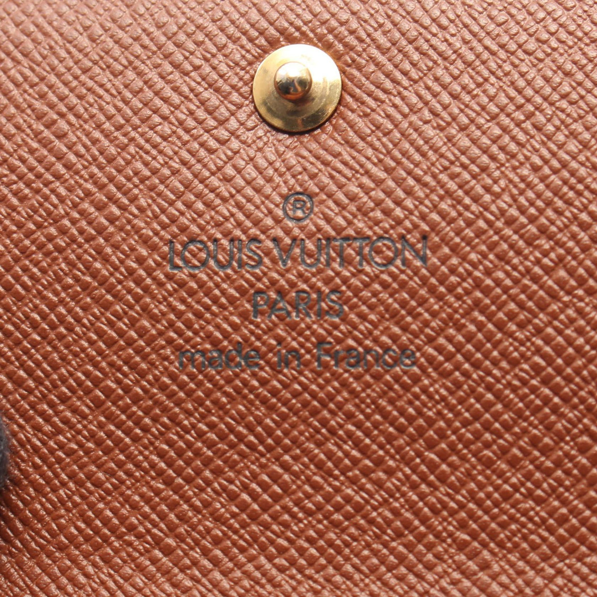 LOUIS VUITTON Monogram Wallet Brown