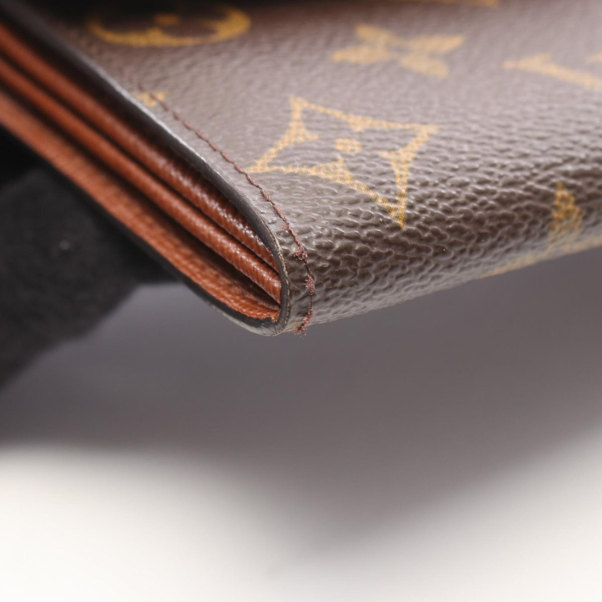 LOUIS VUITTON Monogram Wallet Brown