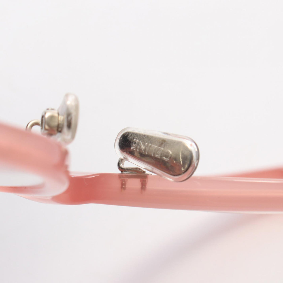 CELINE Triomphe Pink Plastic Glasses