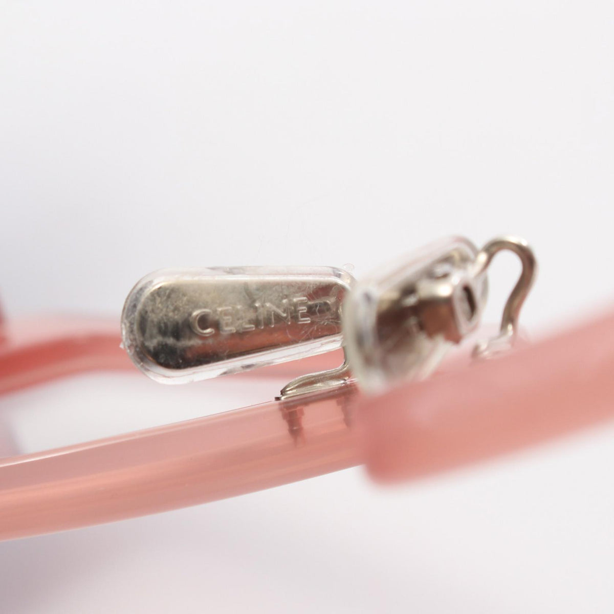 CELINE Triomphe Pink Plastic Glasses