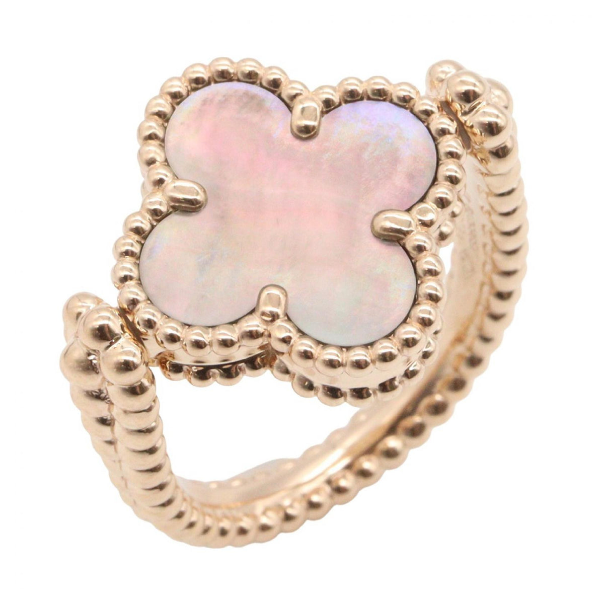 Van Cleef & Arpels Vintage Reversible Ring Size JP 7.5