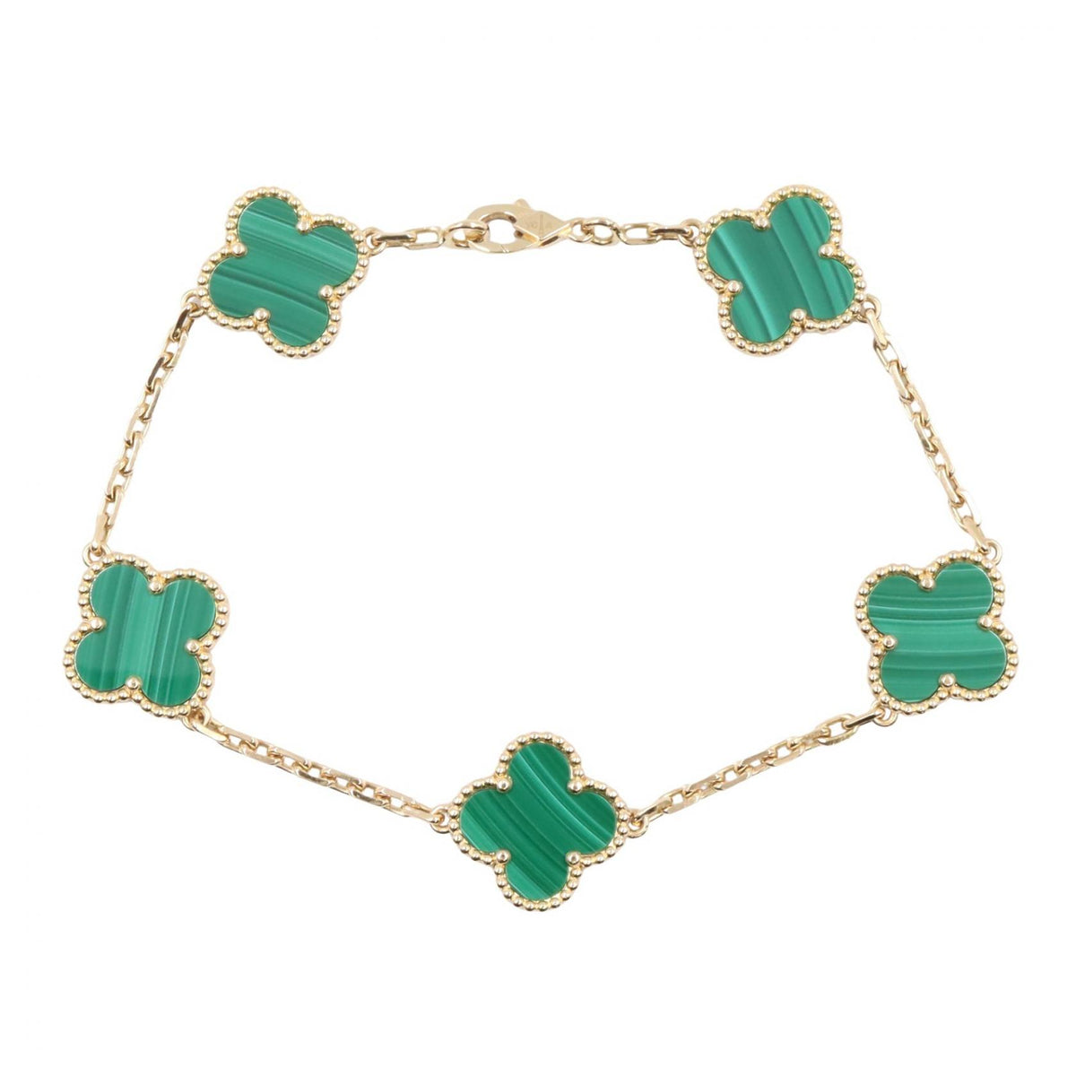 Van Cleef & Arpels Malachite Bracelet