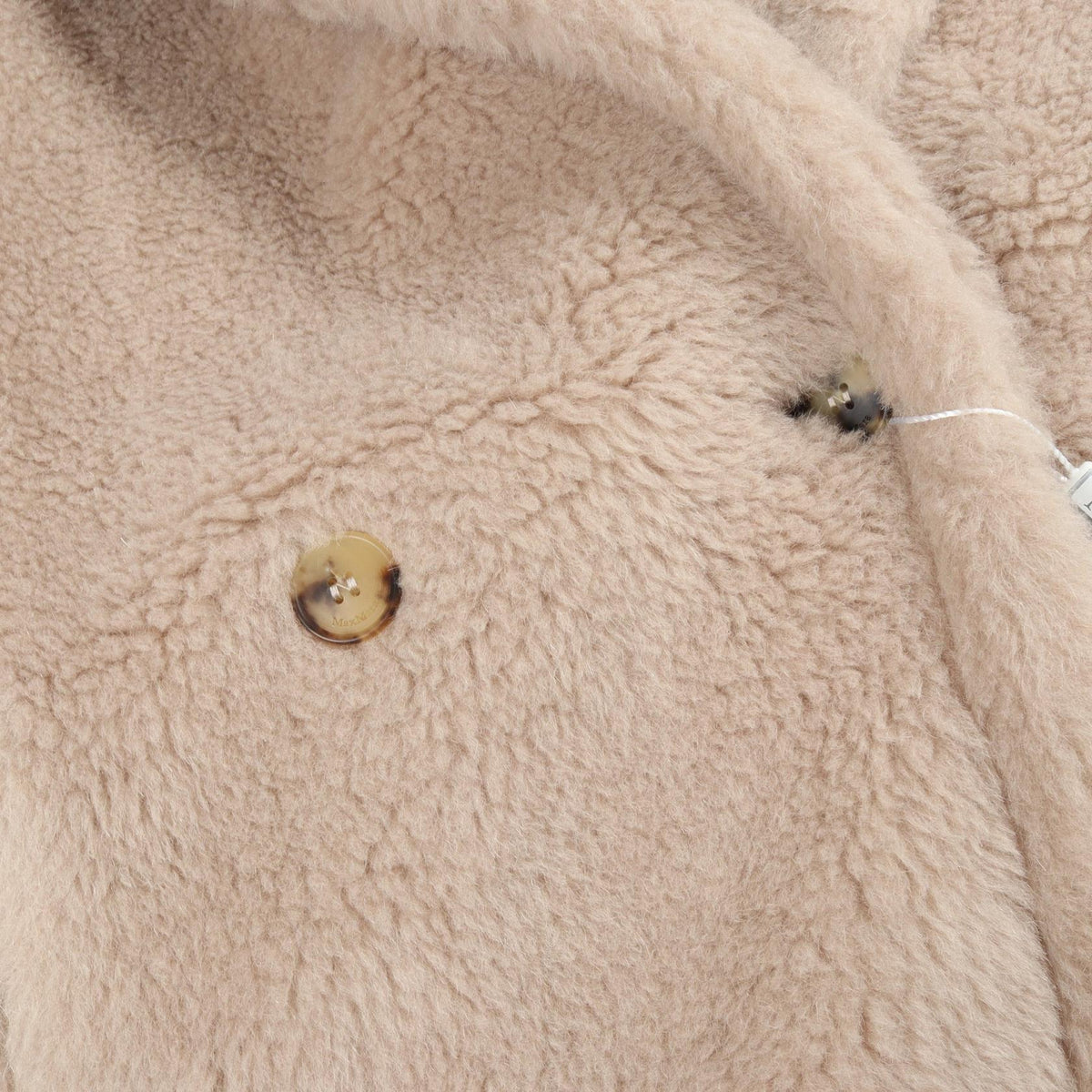 MAX MARA Pink Wool Alpaca Teddy Bear Coat Size XS