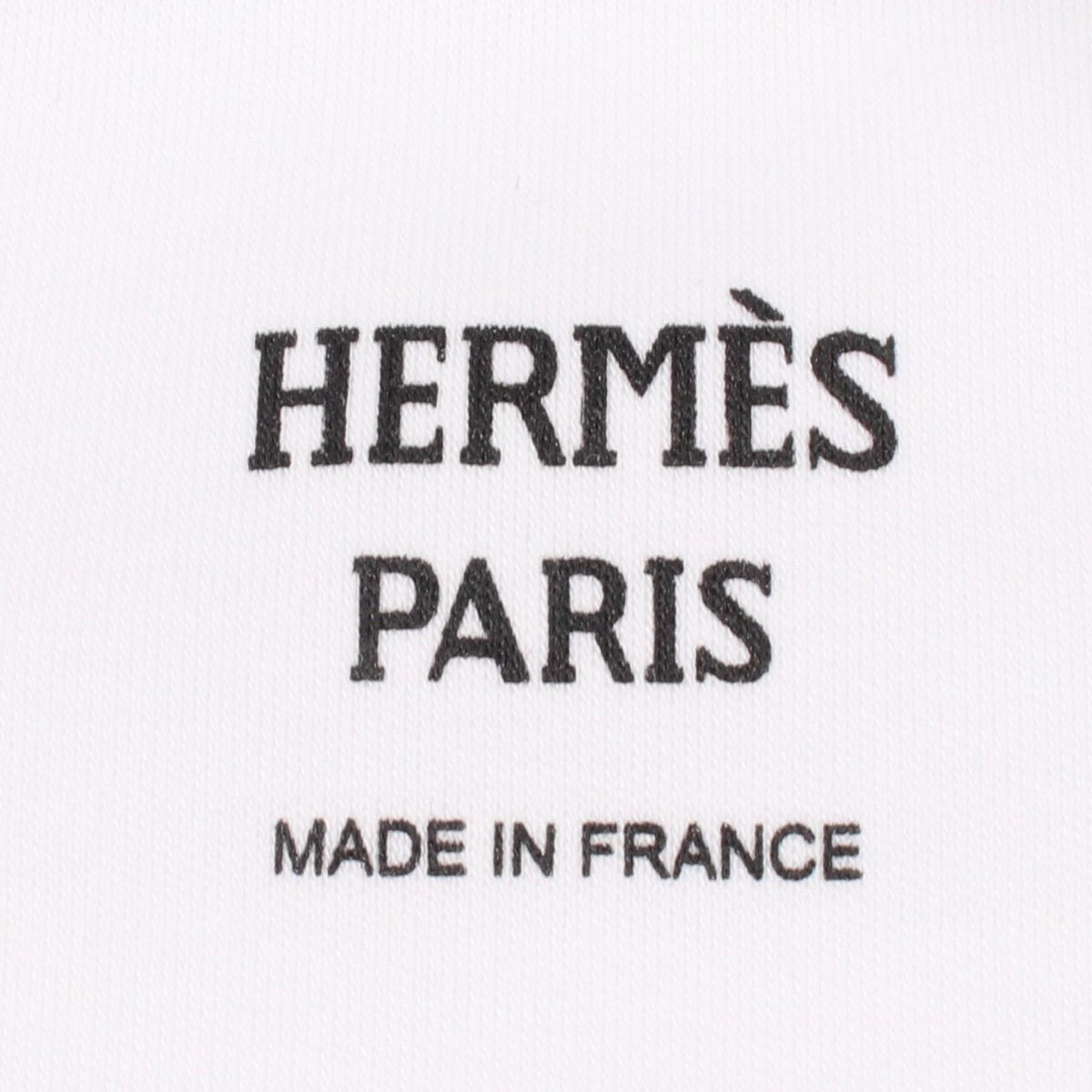 HERMES Cartouche Ferronnerie Cotton T-Shirt Size 40