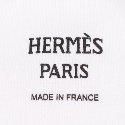 HERMES Cartouche Ferronnerie Cotton T-Shirt Size 40