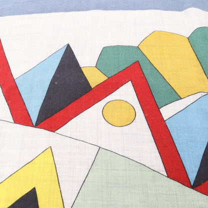HERMES Silk Cashmere Carre 140 Fete Scarf