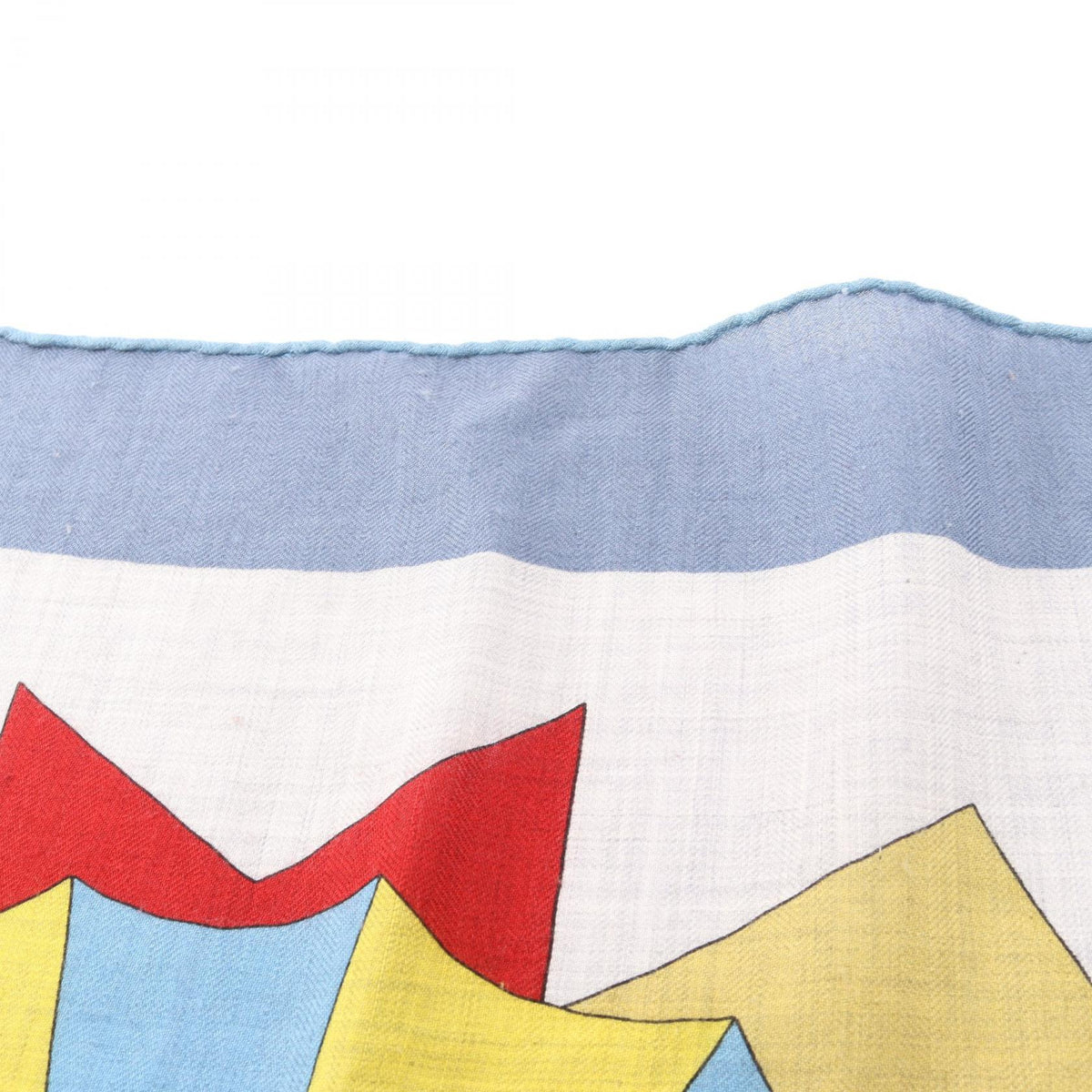 HERMES Silk Cashmere Carre 140 Fete Scarf
