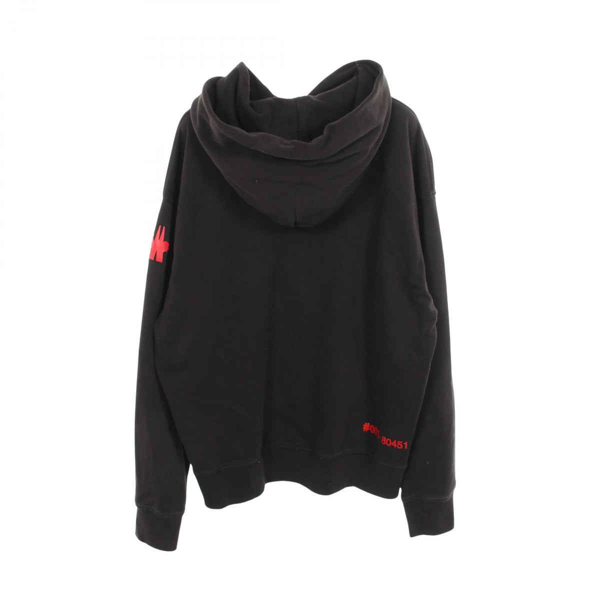 MONCLER GRENOBLE Maglia Con Cappuccio Hoodie Cotton Size L