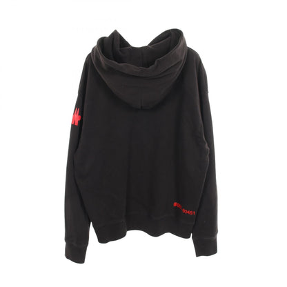 MONCLER GRENOBLE Maglia Con Cappuccio Hoodie Cotton Size L
