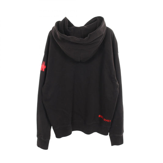 MONCLER GRENOBLE Maglia Con Cappuccio Hoodie Cotton Size L