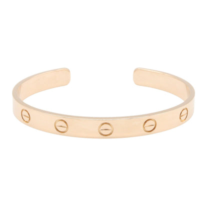 CARTIER Open Love Bracelet K18PG Rose Gold Size 16