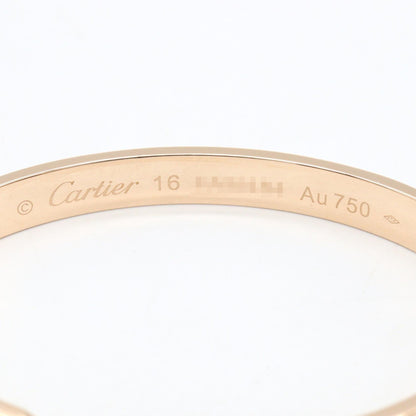 CARTIER Open Love Bracelet K18PG Rose Gold Size 16