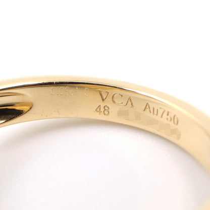 Van Cleef & Arpels Vintage Alhambra Gold Ring Size JP 7.5