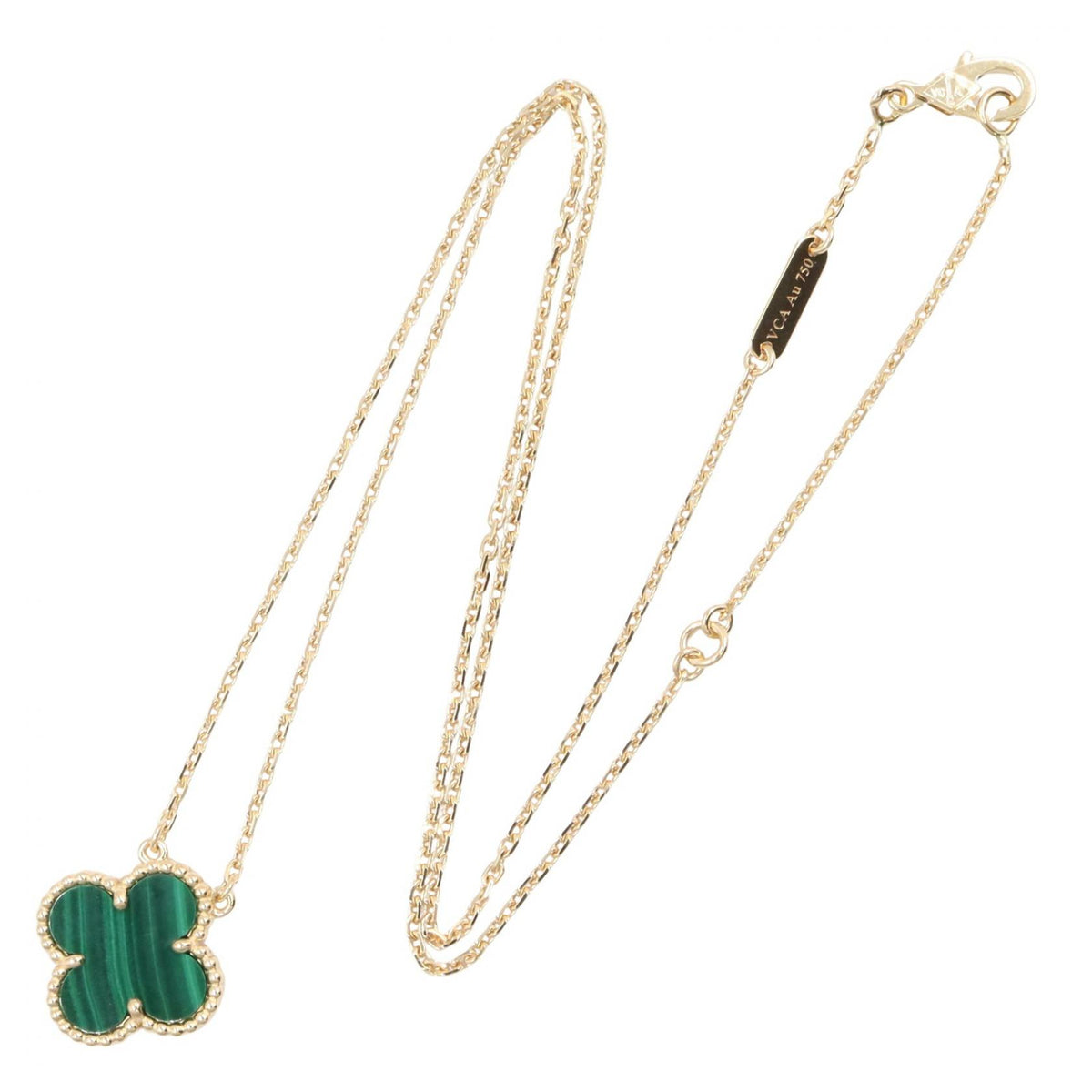 Van Cleef & Arpels Malachite Necklace