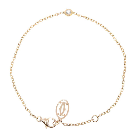 CARTIER Damour Diamond K18PG Bracelet Gold