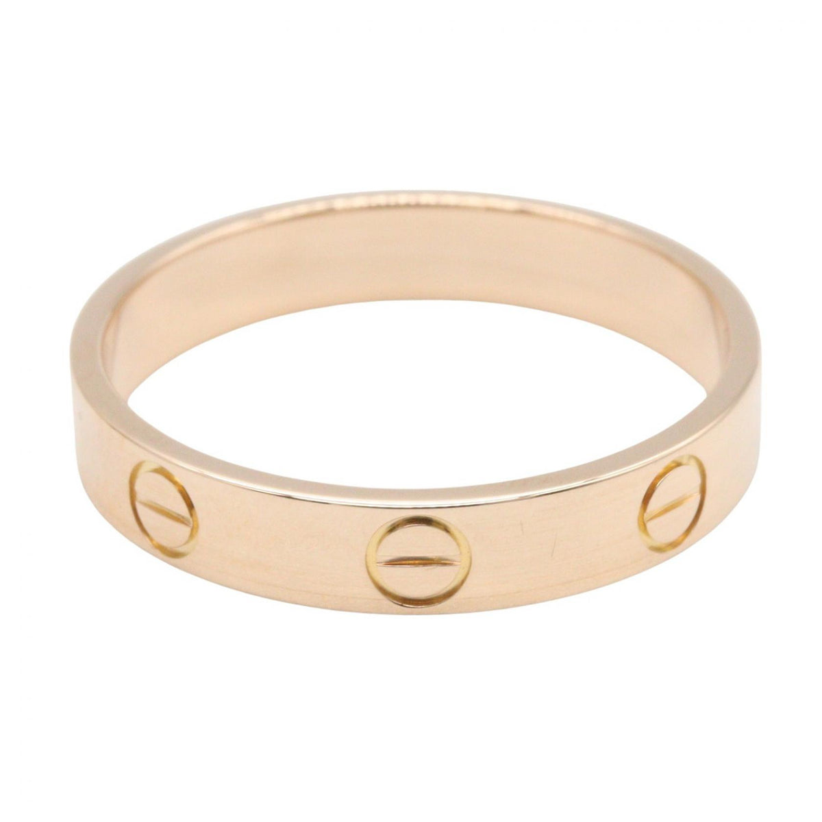 CARTIER Pink Gold Mini Love Ring Size JP 14.5