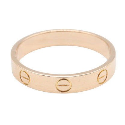 CARTIER Pink Gold Mini Love Ring Size JP 14.5