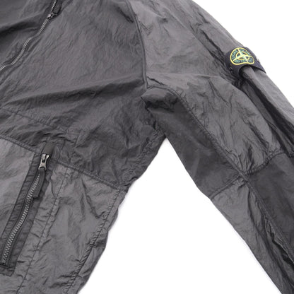 STONE ISLAND Nylon Metal Hooded Zip Jacket Black Size XXL
