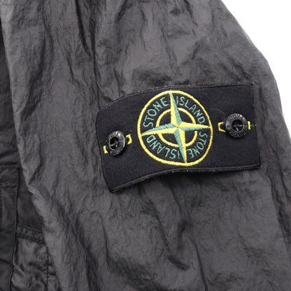 STONE ISLAND Nylon Metal Hooded Zip Jacket Black Size XXL