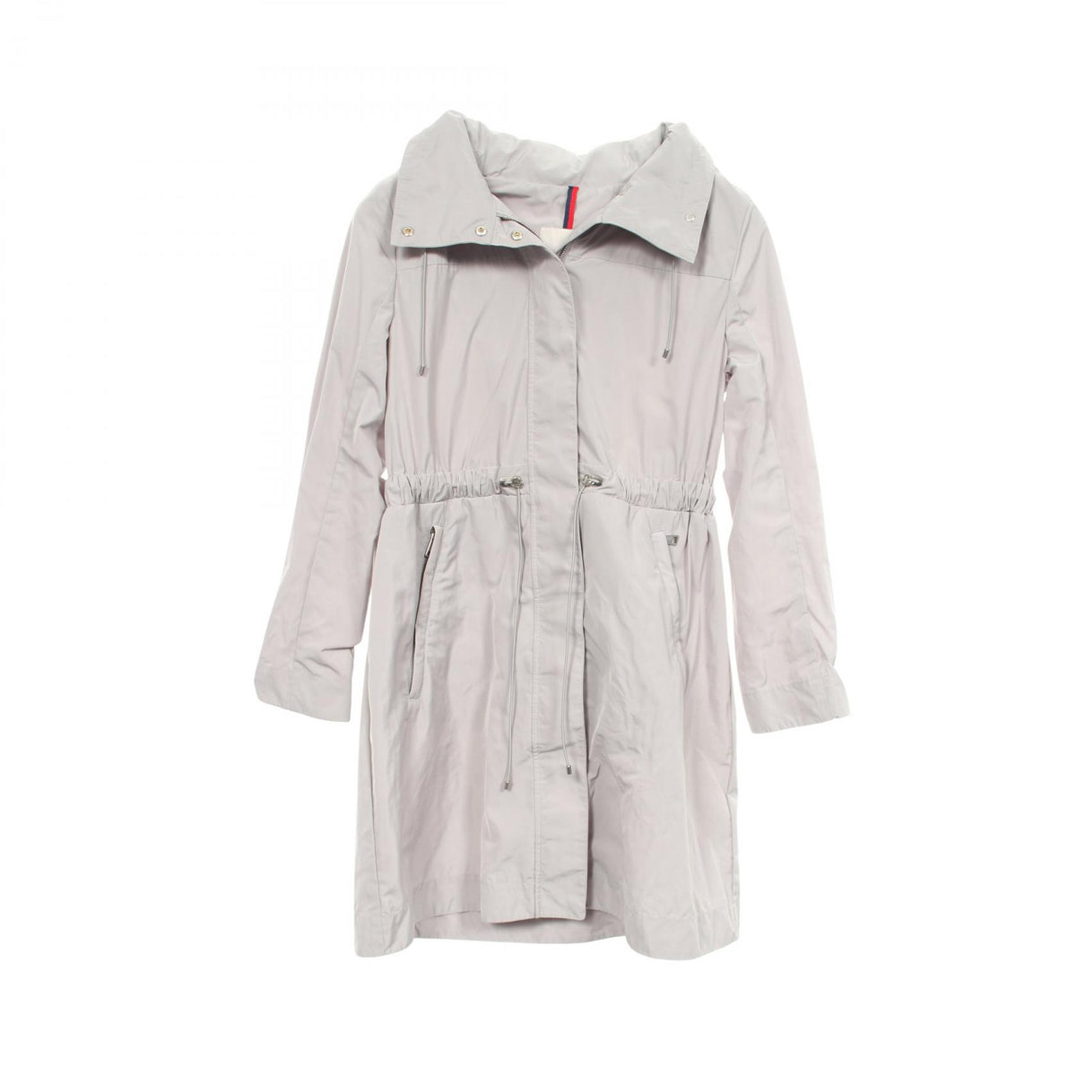 MONCLER MALACHITE Malachite Hooded Polyester Coat Size 2