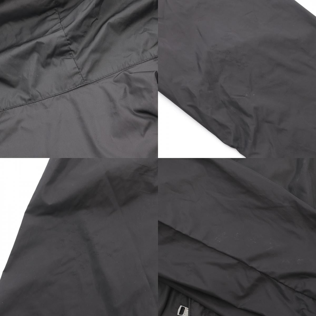 MONCLER JEANCLAUDE Hooded Nylon Jacket Black Size 4