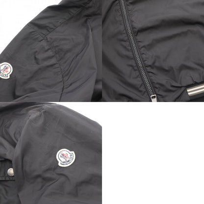 MONCLER JEANCLAUDE Hooded Nylon Jacket Black Size 4