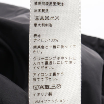 CELINE Logo Hooded Nylon Black Size 46