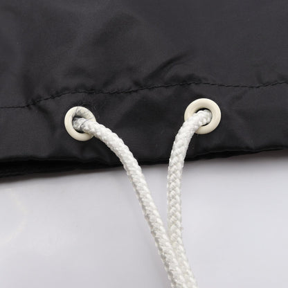 CELINE Logo Hooded Nylon Black Size 46