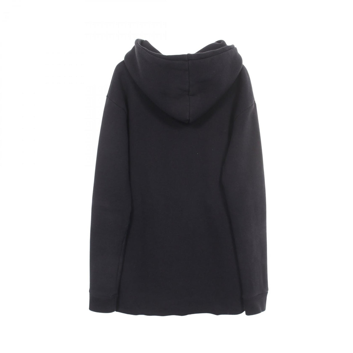 CHROME HEARTS Cemetery Cross Cut-Off Hoodie Black Size L