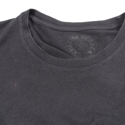 CHROME HEARTS Horseshoe Floral Print Sleeve T-Shirt Size L