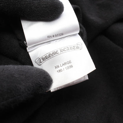 CHROME HEARTS Scroll Label Logo T-Shirt Black Size XXL