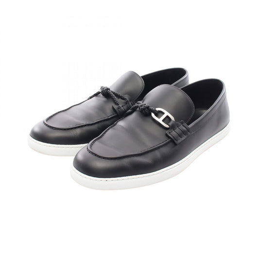 HERMES Ignacio Chaîne d'Ancre Leather EU 44 Loafers Size EU 44