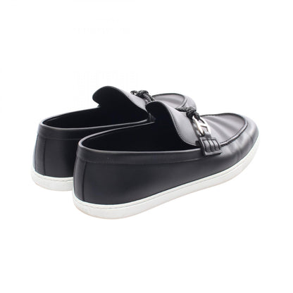 HERMES Ignacio Chaîne d'Ancre Leather EU 44 Loafers Size EU 44