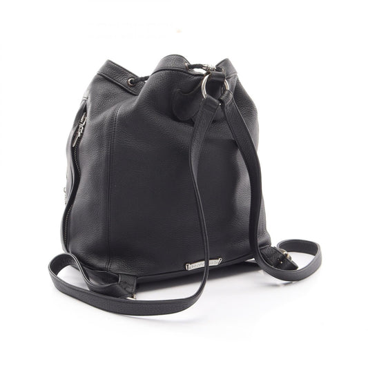 CHROME HEARTS Strange Love Cemetery Cross Leather Backpack