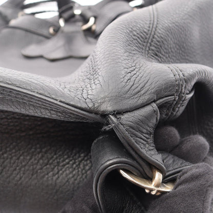 CHROME HEARTS Strange Love Cemetery Cross Leather Backpack
