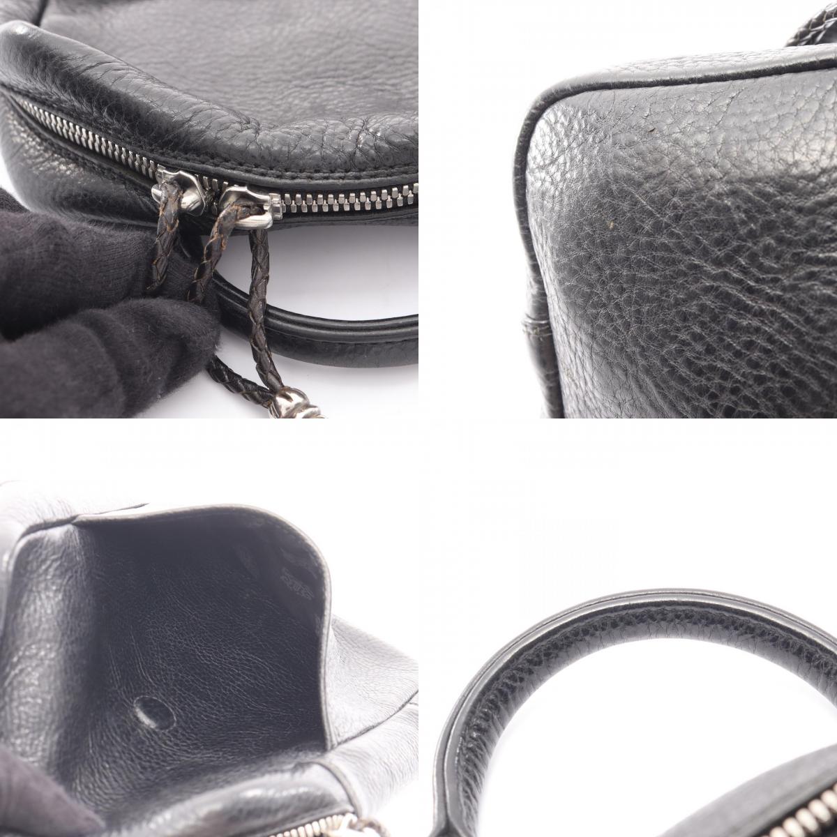 CHROME HEARTS EVERYDAY CARRY CH Plus Leather Bag, Black