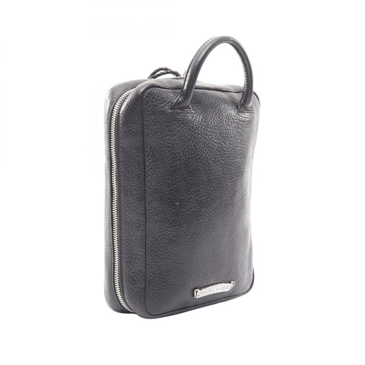 CHROME HEARTS EVERYDAY CARRY CH Plus Leather Bag, Black