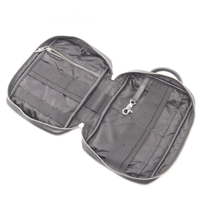 CHROME HEARTS EVERYDAY CARRY CH Plus Leather Bag, Black
